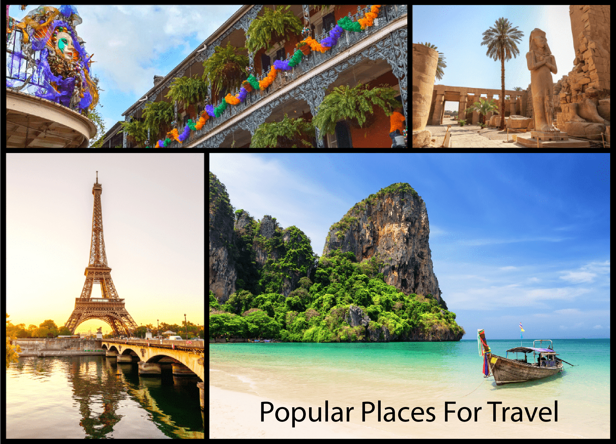 6 Popular Places For Travel